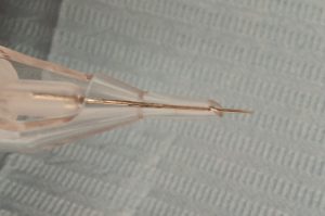 A tattoo needle cartridge 